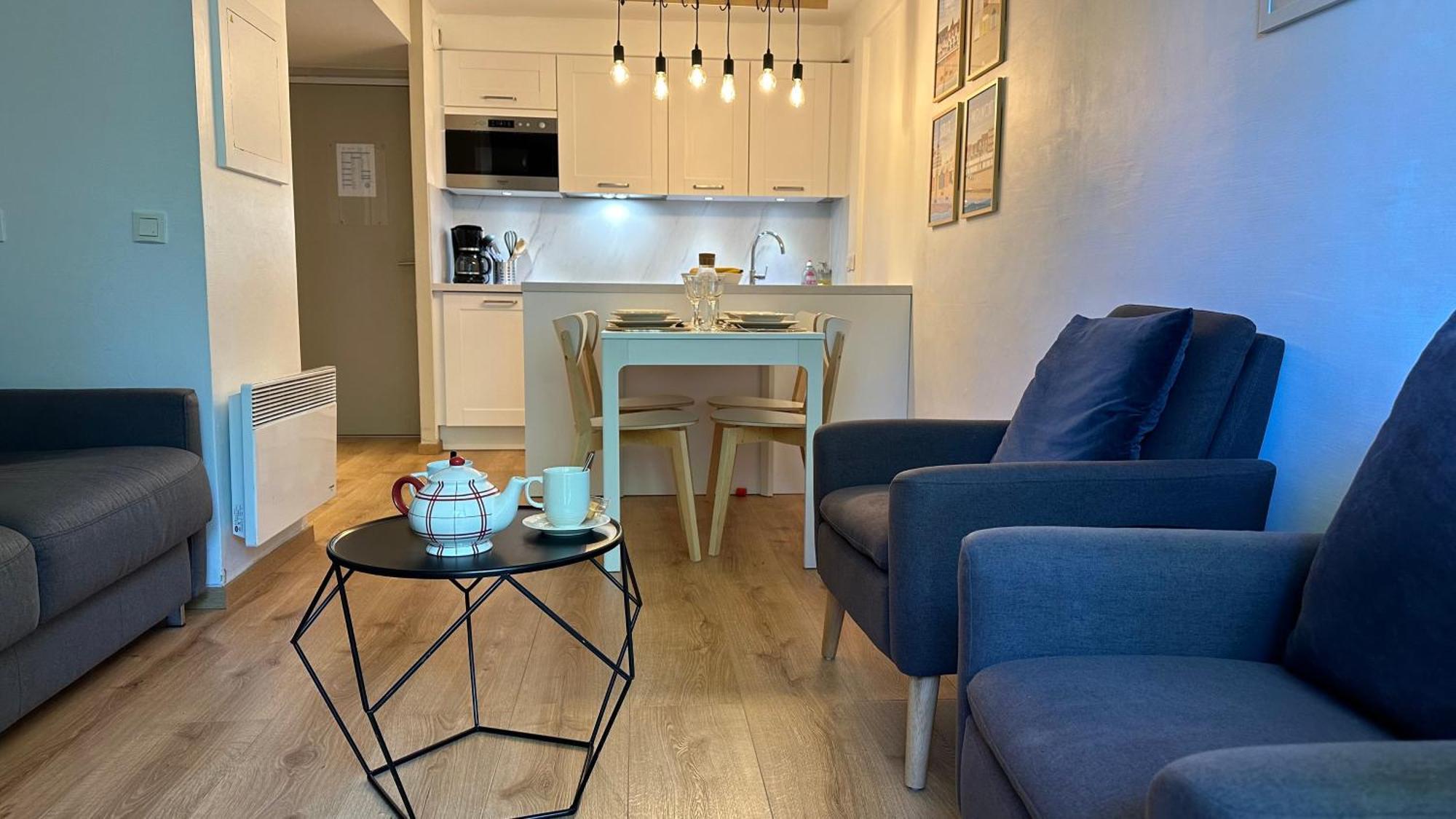 Апартаменти Appt 4 Pers-2 Chb-2 Sdb-Piscine-Linge Inclus-Literies Faites A L'Arrivee Inclus-Parking Le Touquet Екстер'єр фото